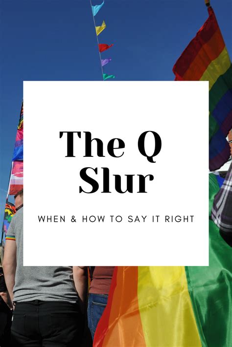 f slur|Should LGBTQ+ people say the f slur as a way to take the word。